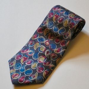 MEN'S TIE BY BRANDINI, "DROPLETS"